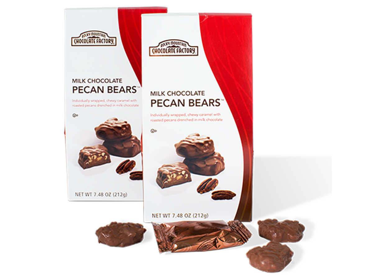 Bite-Sized Milk Chocolate Pecan Bears™ 2 Pack