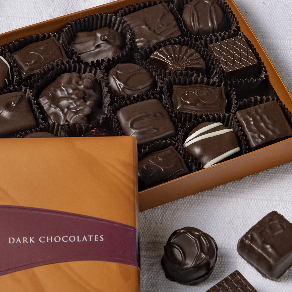 Dark Chocolate Assorted Gift Box 14.5 oz. - rmcfshop