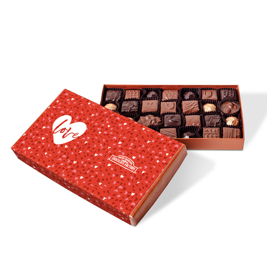 Valentine's Nut & Caramel Chocolates Gift Box